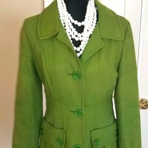Tulle Womens (Large) Apple Green Peacoat